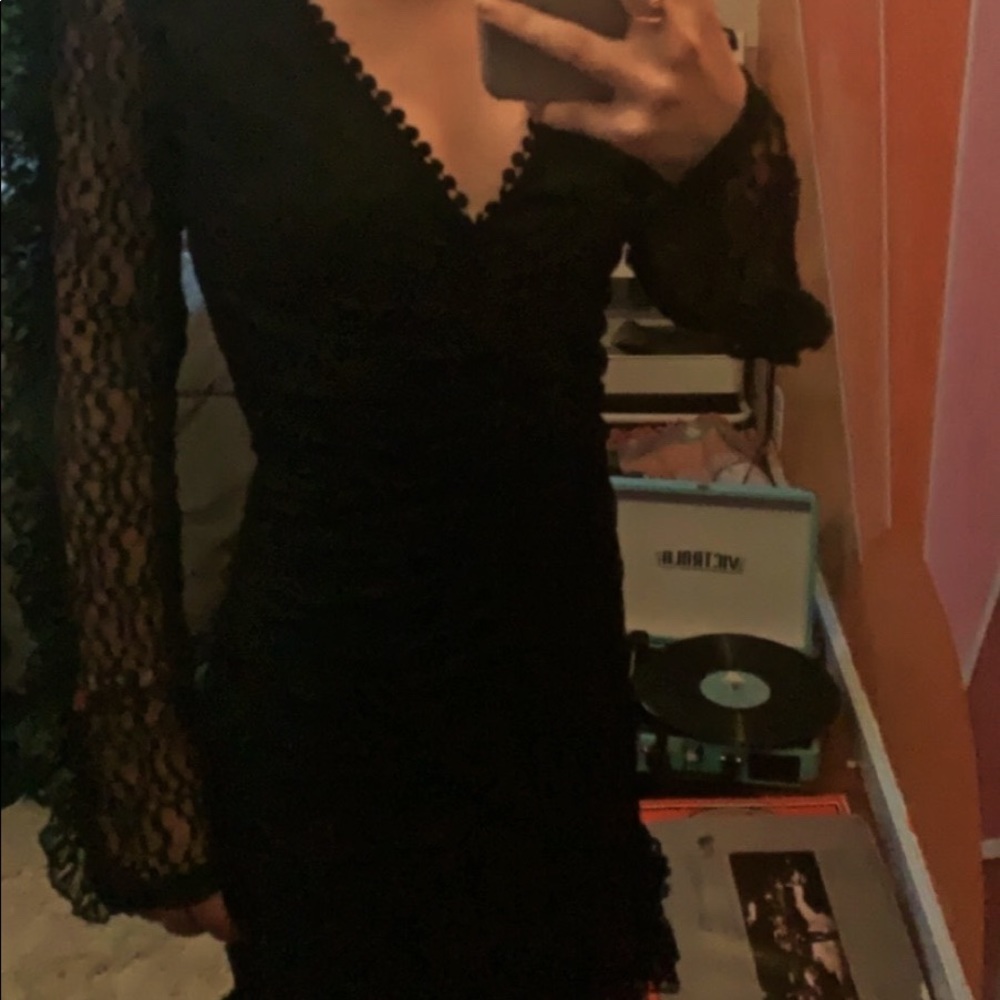 black formal dress